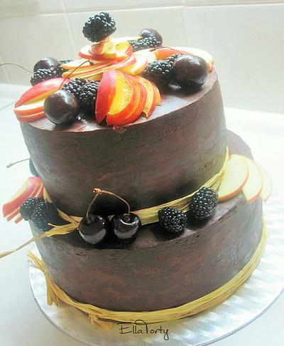 chocolate cake - Cake by elamaslakova
