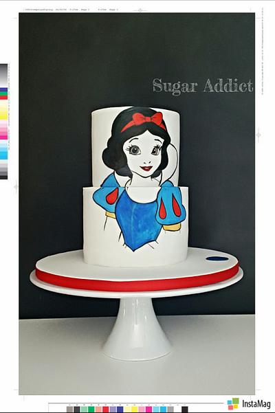 snow white - Cake by Sugar Addict by Alexandra Alifakioti