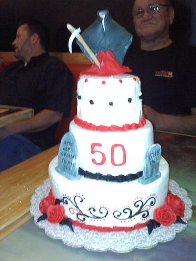50th Birthday - Cake by Kimberly