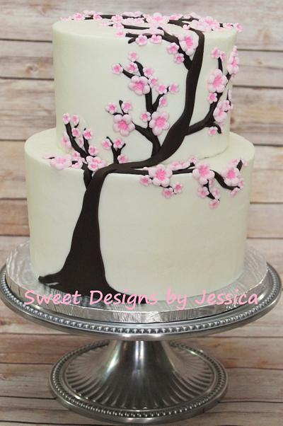 Diane's wedding - Cake by SweetdesignsbyJesica