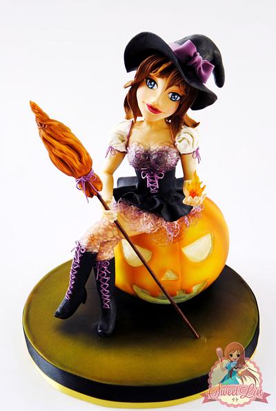 Lolita Witch - Cake by SweetLin