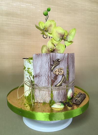 Orchid - Cake by Oksana Kliuiko