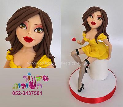 princess belle inspired - Cake by sharon tzairi - cakes-mania