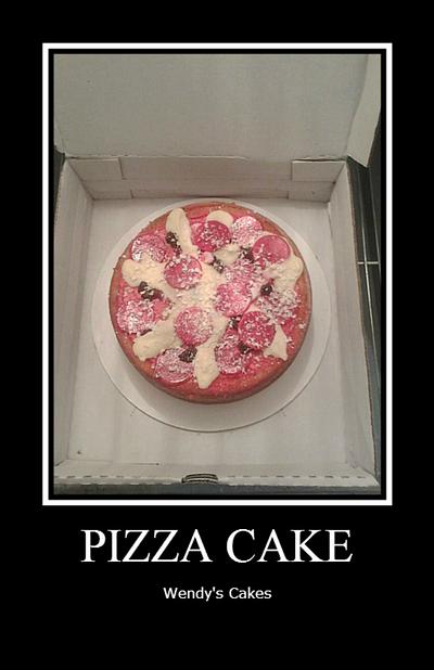 Pizza Cake - Cake by Wendy Lynne Begy