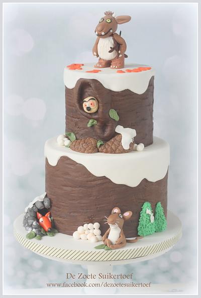 The Gruffalo's child cake.... - Cake by De Zoete Suikertoef