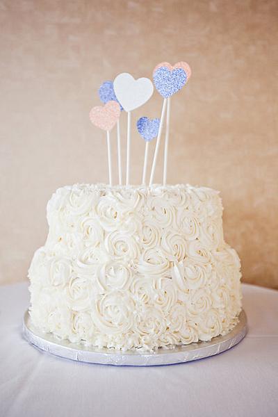 Simple Swirls - Cake by Rachel~Cakes