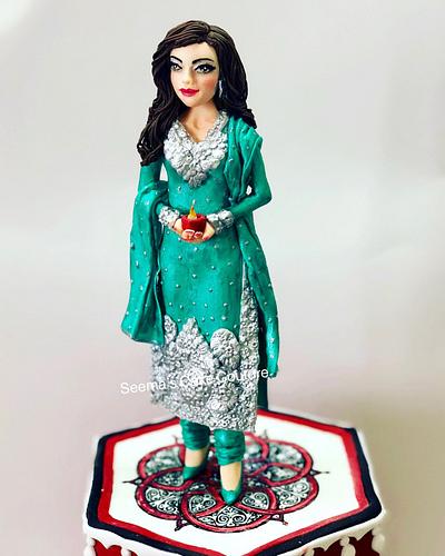 Happy Diwali  - Cake by Seema Tyagi
