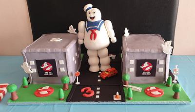 Marshmallow man - Cake by Lamees Patel