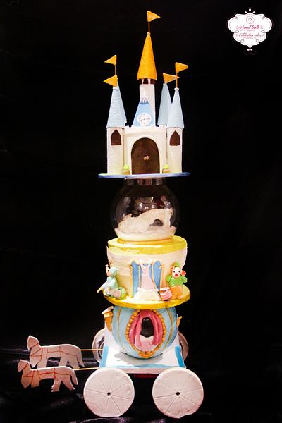 PDCA Caker Buddies storybook collaboration-Cinderella. - Cake by Kruti