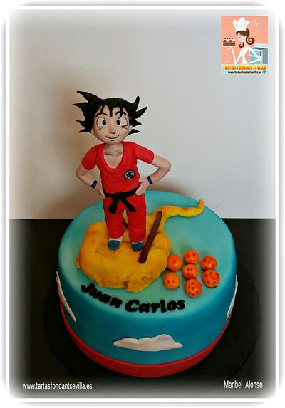 Son Goku, Dragon Ball  - Cake by MaribelAlonso