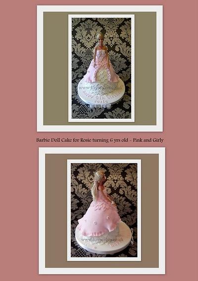 My first Barbie Doll Cake - Cake by Kays Cakes