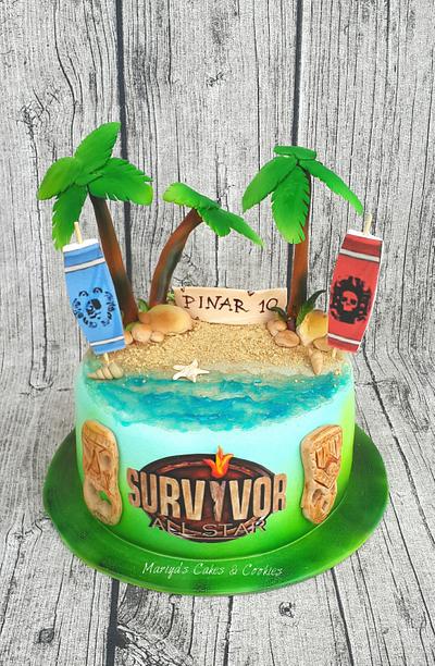 Survivor - Cake by Mariya's Cakes & Art - Chef Mariya Ozturk
