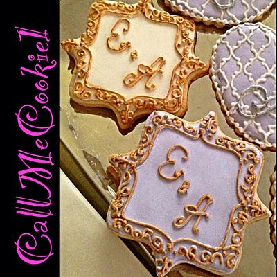 Engagement cookies - Cake by Latifa