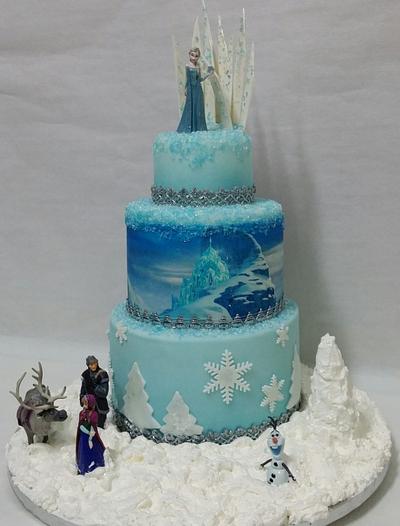 Tarta Frozen. - Cake by Mi dulce Candela