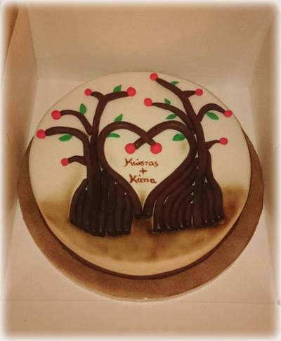 anniversary cake - Cake by nef_cake_deco