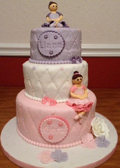 Ballerina Birthday - Cake by Jennifer Duran 
