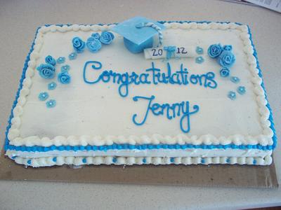 Grad cake, class of 2012 - Cake by cakes by khandra