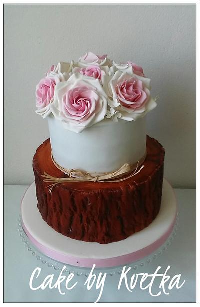 Weddingcake  - Cake by Andrea Kvetka