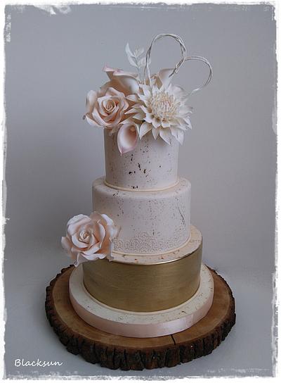 Wedding cake :)  - Cake by Zuzana Kmecova
