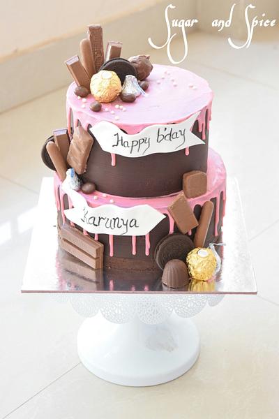 Simple Drip cake - Cake by Sugar and Spice