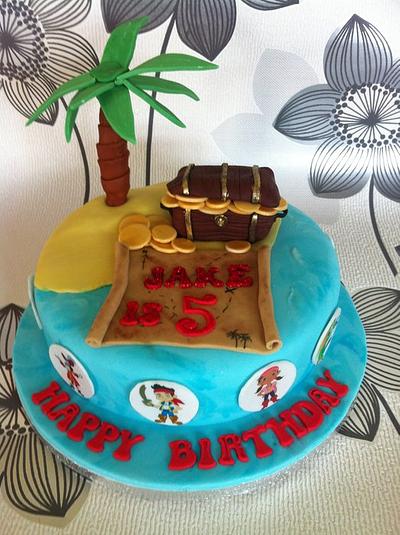 Jake and the Neverland Pirates - Cake by Suzie Street