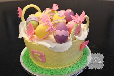 Easter Basket Cake - Cake by Sweet Bites by Ana