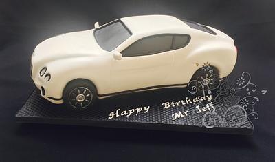 Bentley Continental GT - Cake by GoshCakes