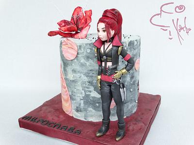 Woman hero - Cake by Diana