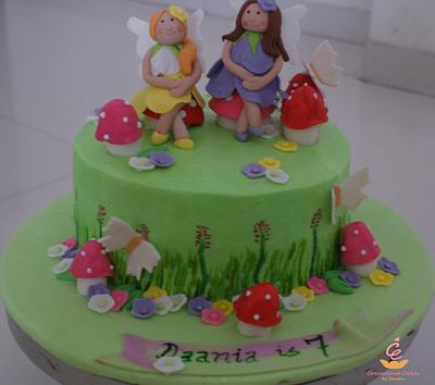 Enchanted Garden - Cake by Sheeba 