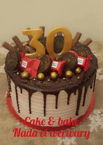 Chocolate drip cake - Cake by Nadacakeandbake