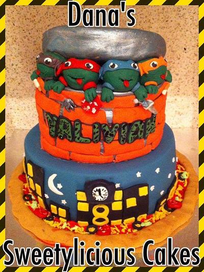 Ninja turtles cake - Cake by Dana Bakker