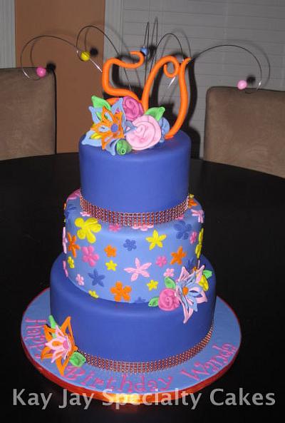 50th Birthday Cake - Cake by Kimberley Jemmott