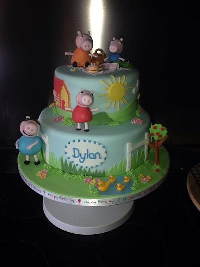 my Grandsons 2nd birthday cake. - Cake by Dylansnan