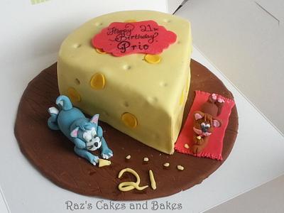 Tom and Jerry Cake  - Cake by RazsCakes