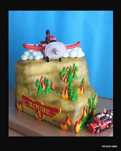 Planes 2 cake - Cake by marja