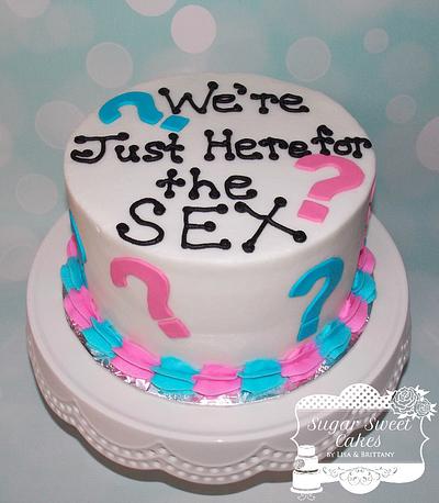 Here for the Sex - Cake by Sugar Sweet Cakes