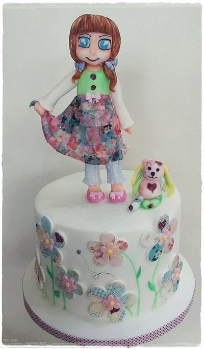Abby and Patch  - Cake by Time for Tiffin 