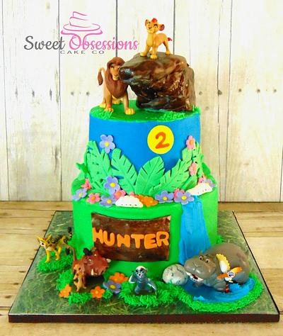 The Lion Guard  - Cake by Sweet Obsessions Cake Co