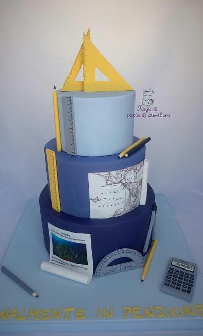 Architect cake - Cake by Mariana Frascella