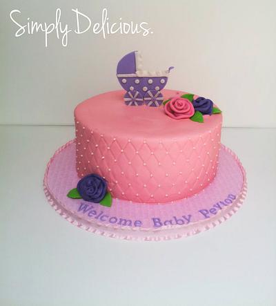 Baby shower - Cake by Simply Delicious Cakery