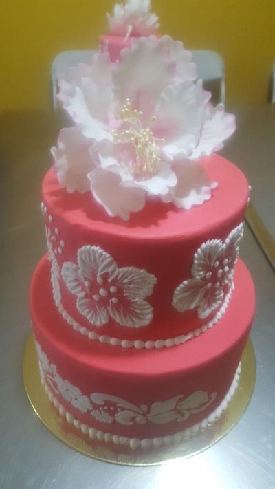 The product of my 1st workshop - Cake by Mark