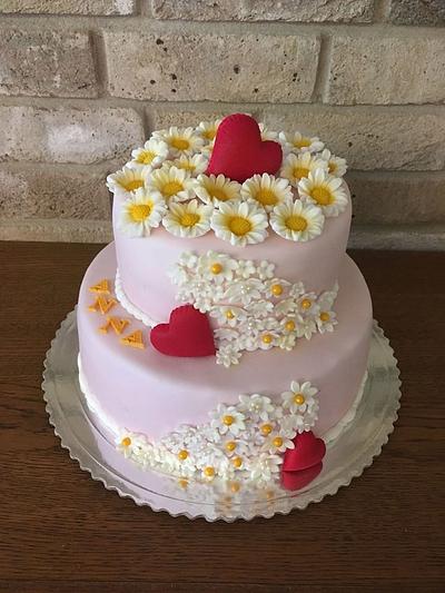 Girly cake - Cake by LuciaB