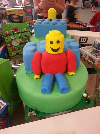 Lego Man Cake - Cake by sal81