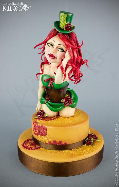 Poison Ivy Steampunk - Cake by  Le delizie di Kicca