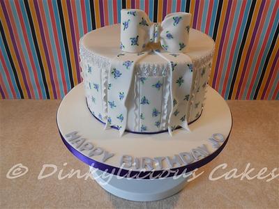 Cath kidston inspired cake - Cake by Dinkylicious Cakes