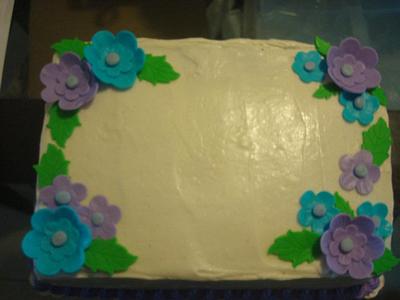 Simple Bday Cake - Cake by Monsi Torres