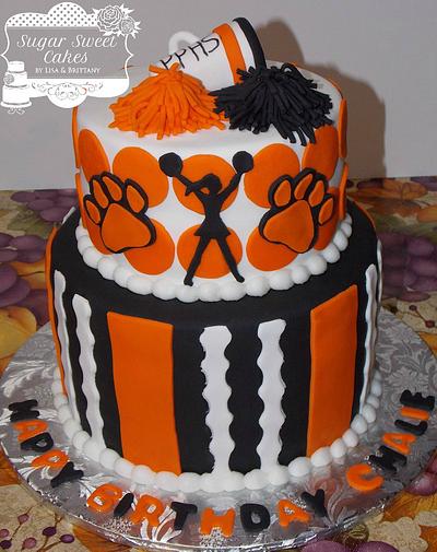 PPHS Cheerleader - Cake by Sugar Sweet Cakes
