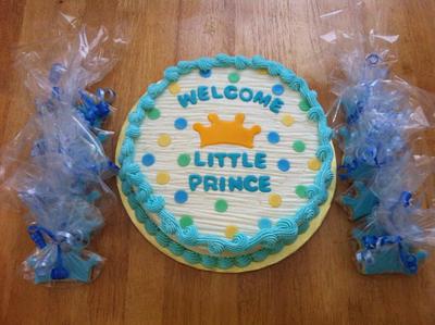 Little Prince Cake and Cookies - Cake by caymancake