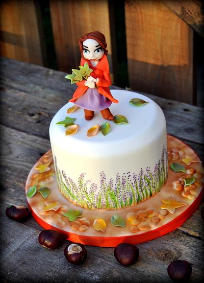 When autumn leaves start to fall.... - Cake by Sylwia Sobiegraj The Cake Designer