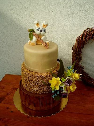 Easter and birthdays cake  - Cake by Stániny dorty